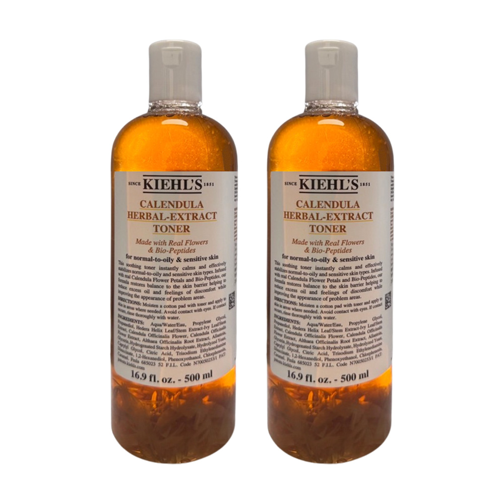 【KIEHL'S 契爾氏】 金盞花植物精華化妝水 500ml 2入組, , large