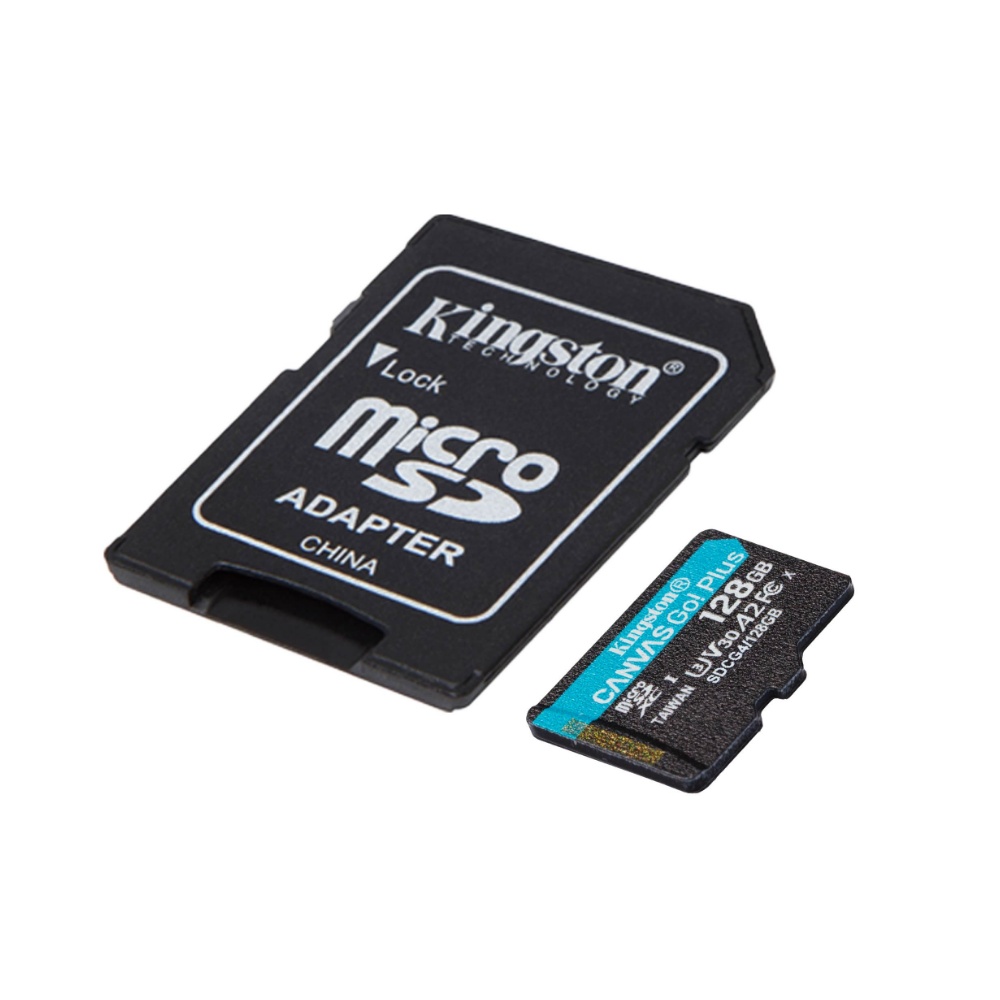 【Kingston】Canvas Go!Plus 128G SDCG4 SDXC A2 U3 V30 UHS-I 記憶卡 讀取速度:200MB/s, , large