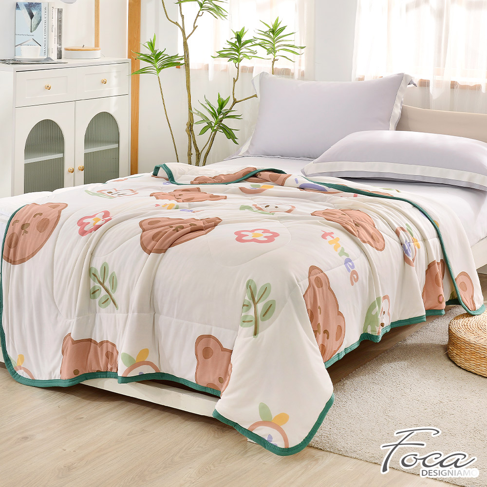 【FOCA】Moxia | Antibacterial silver ion anti-cold gauze quilt/four seasons quilt 150x200cm , , large