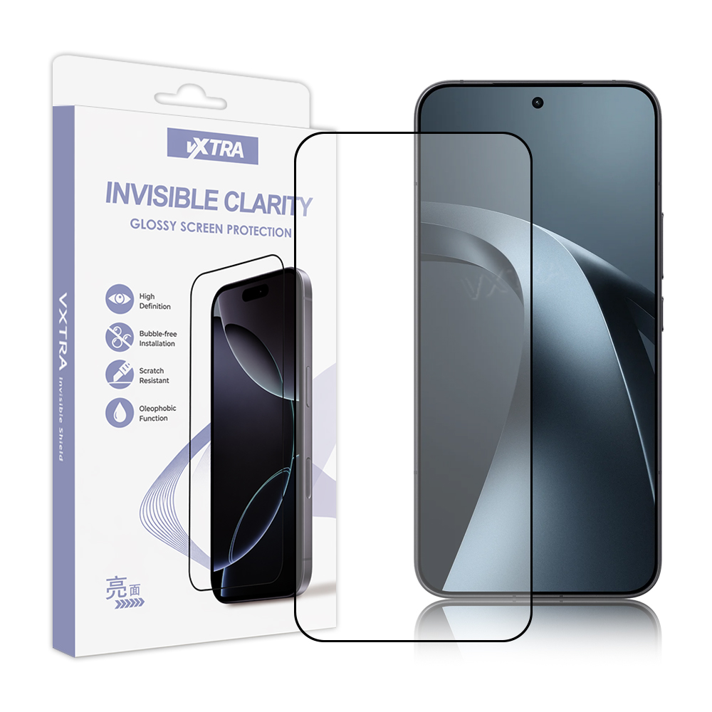 VXTRA 全膠貼合 小米 Xiaomi 17T Pro 滿版疏水疏油9H鋼化頂級玻璃貼 保護貼(黑), , large