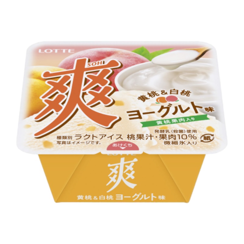 Lotte爽冰-蜜桃優格風味, , large