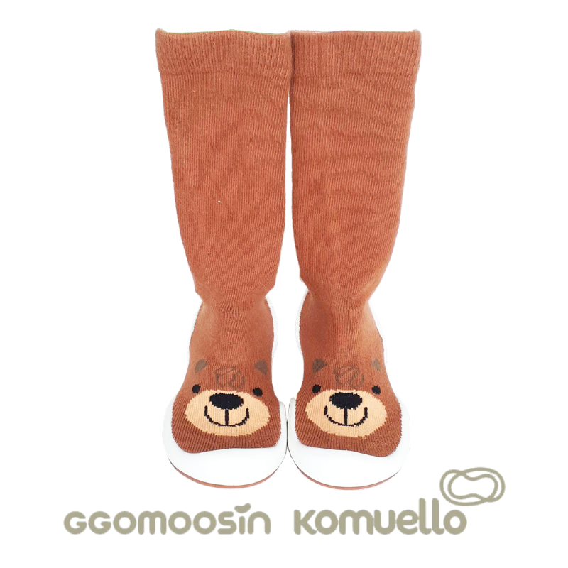 【KOMUELLO】學步鞋<及膝>─小棕熊(125mm/135mm/145mm), , large