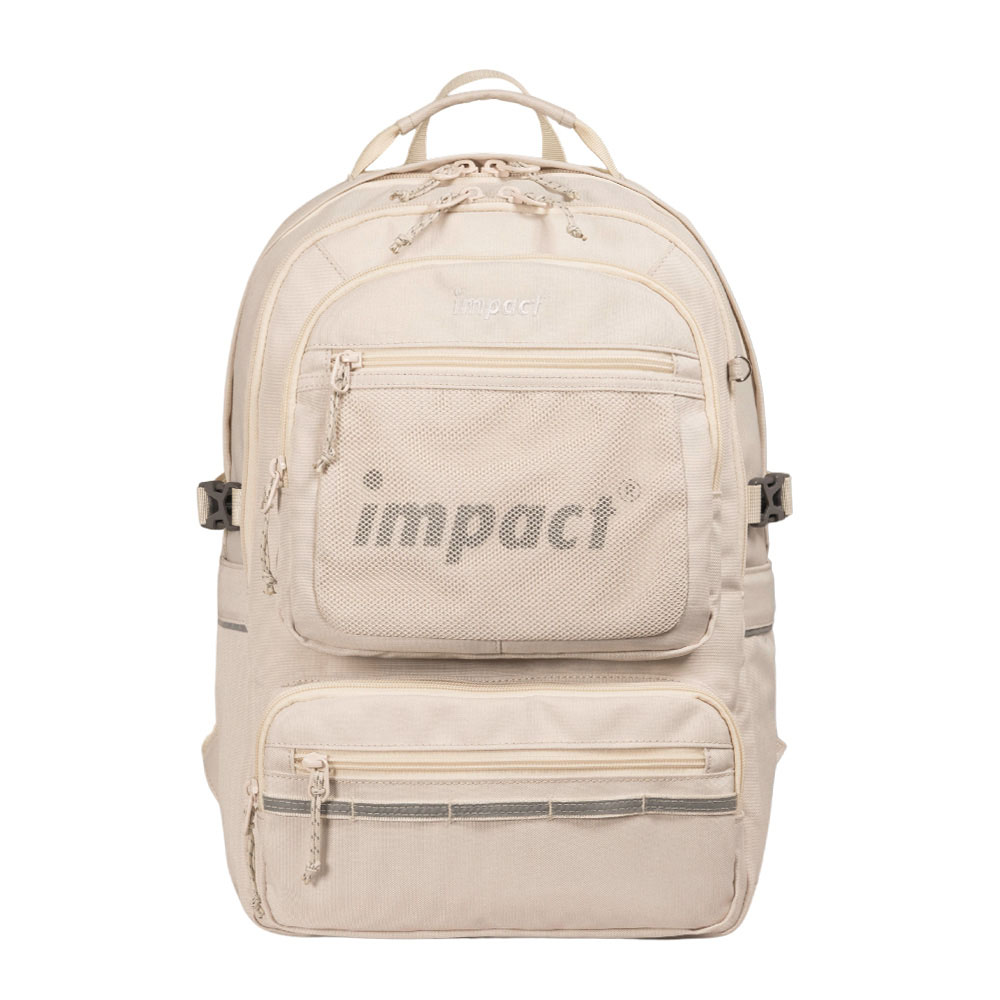 【IMPACT】怡寶 K．STYLE 成長型護脊書包 /個 米色 IM00306BE/黑色 IM00306BK, , large
