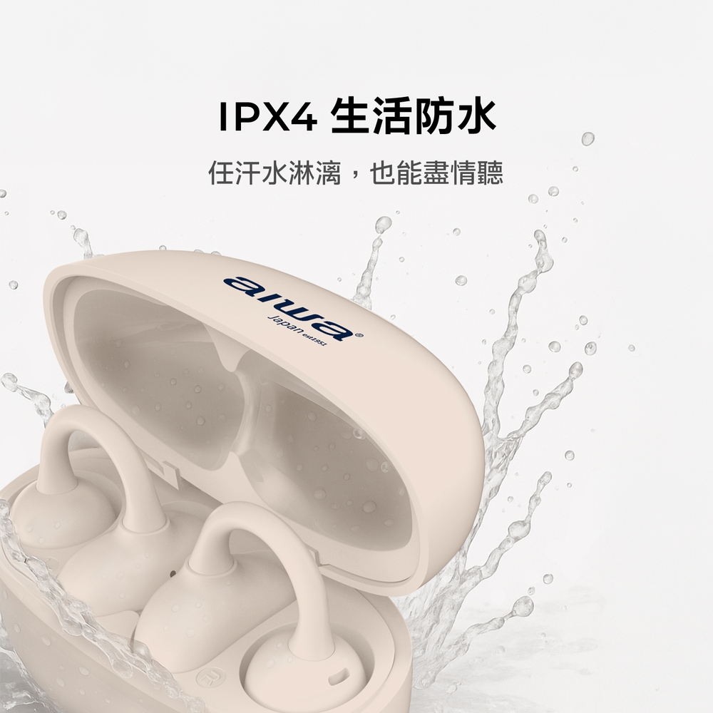 AIWA 愛華 耳夾式真無線藍牙耳機 AT-H06 EDGE, , large