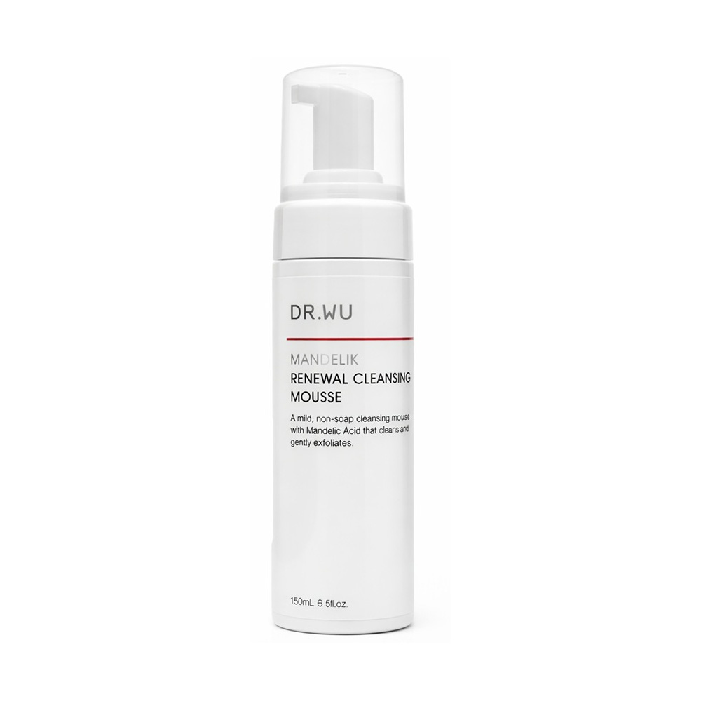 (免運)【DR.WU 達爾膚】 杏仁酸煥膚潔顏慕斯150ml  公司貨, , large