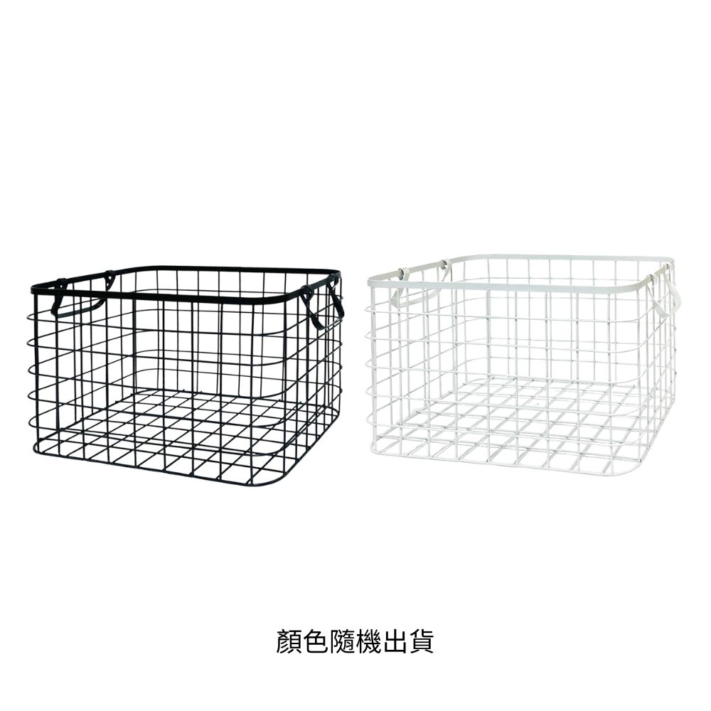 鐵藝收納籃-L, , large