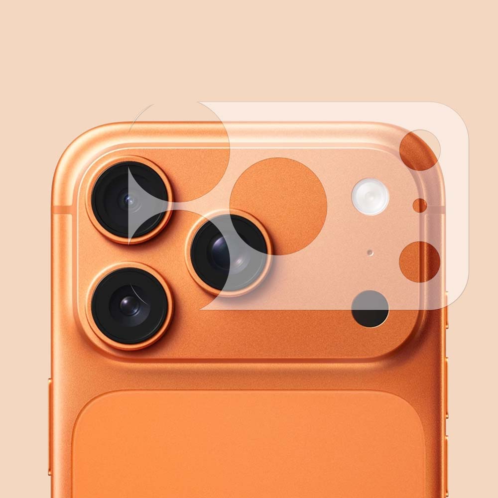 【山水之寶】iPhone17/17Air/17Pro/17Promax霧面鏡頭底座保護貼2入裝 軟膜 防塵防刮傷 更換方便, , large