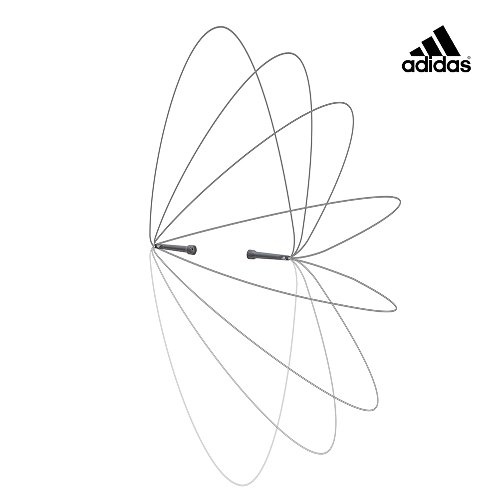 adidas 愛迪達 輕量可調式跳繩, , large