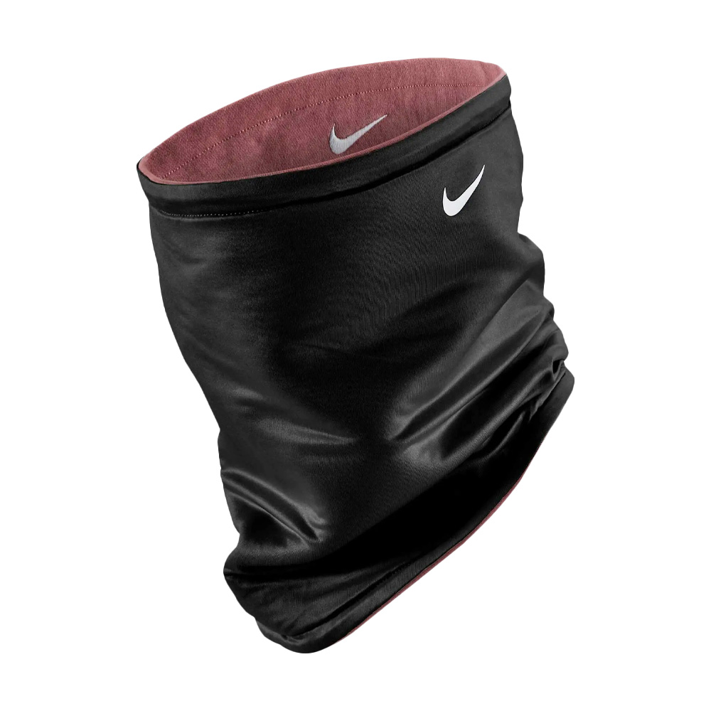 NIKE PHOENIX FLEECE 雙面頸套 脖套 圍脖 脖圍 騎車 慢跑 全天候 時尚 保暖 刷毛 舒適 黑 黑粉, , large