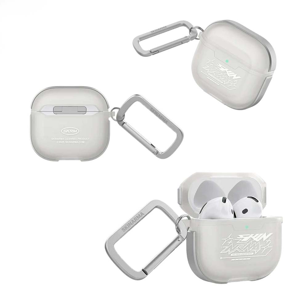 【山水之寶】Skinarma Airpods 4保護殼 Kinzoku 塗鴉藝術耳機收納保護套 附掛鉤 支援無線充電 原廠公司貨, , large