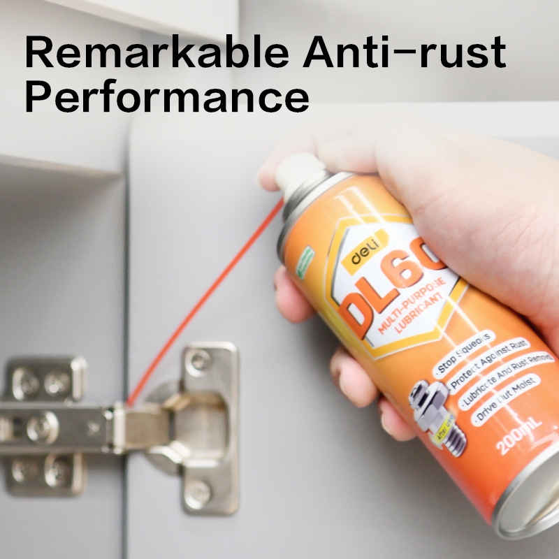 【deli tools】DL60 Low-Odor Anti-Rust Lubricant Household Multi-Purpose-300ml, , large