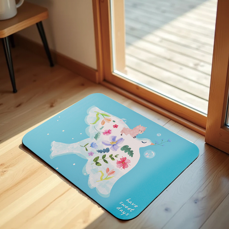 【Monster】 Soft Diatomaceous Earth Absorbent Mat &ndash; Sindy Xin Series (60x40cm) &ndash; Soaring Sweetness, , large