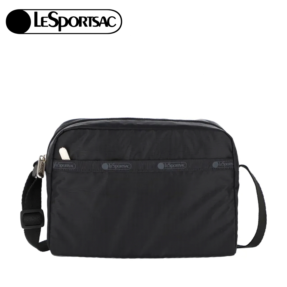 |快速出貨|Lesportsac DANIELLA CROSSBODY 拉鍊斜背包 側背包 送禮-永恆黑, , large