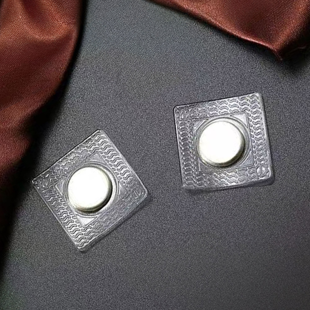 隱形磁扣 【10mm-25mm】2入1組 強力磁吸扣 10mm 25mm DIY 磁鐵扣 強磁扣 磁吸扣 手縫磁扣 隱形子母扣 磁鎖扣 窗簾扣, , large