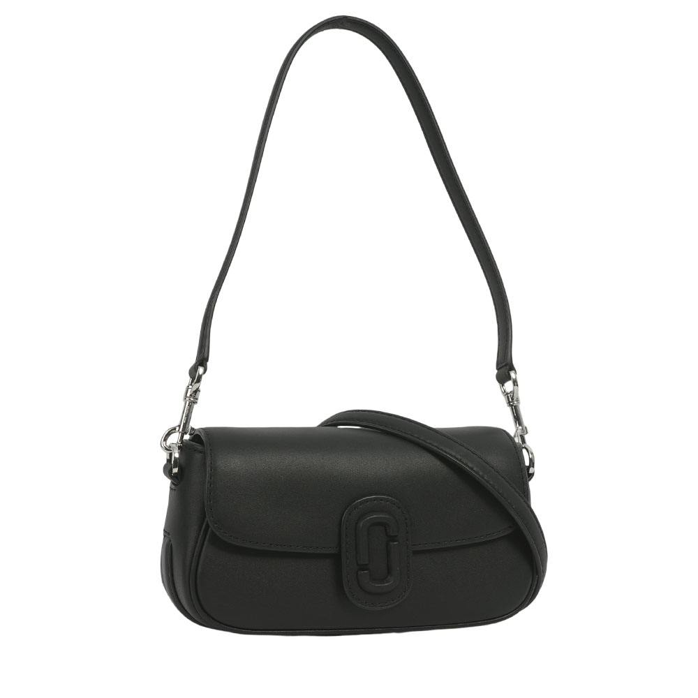MARC JACOBS THE CLOVER 平滑皮革翻蓋二用包(/黑色, , large