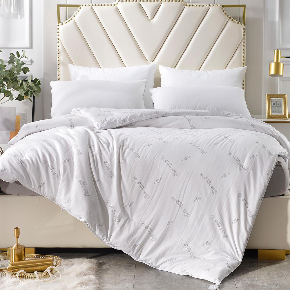 【Betrise】antibacterial upgrade German silver ion anti-bacterial 100% natural handmade long fiber silk quilt (Double 6x7 feet), , large