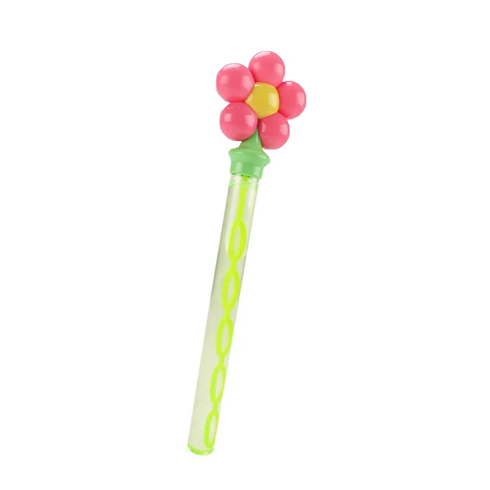 37cm Flower Bubble Stick, , large