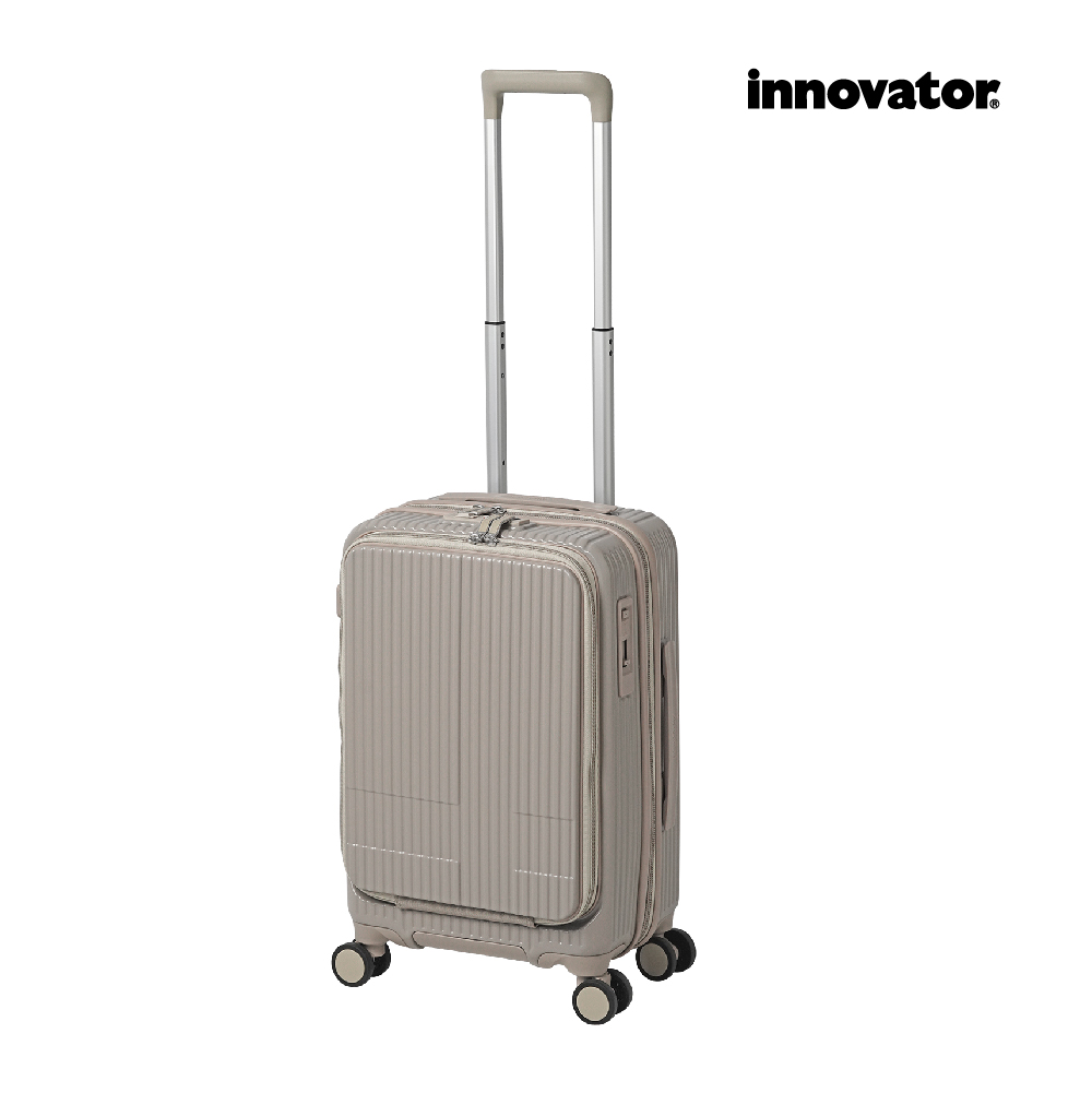 【INNOVATOR】前開式&對開式 19吋剎車登機箱-拿鐵咖啡, , large