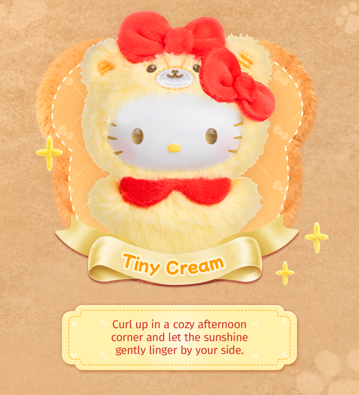 【際洋文化】Hello Kitty款小熊圖冊系列毛絨捏捏樂Mini, , large