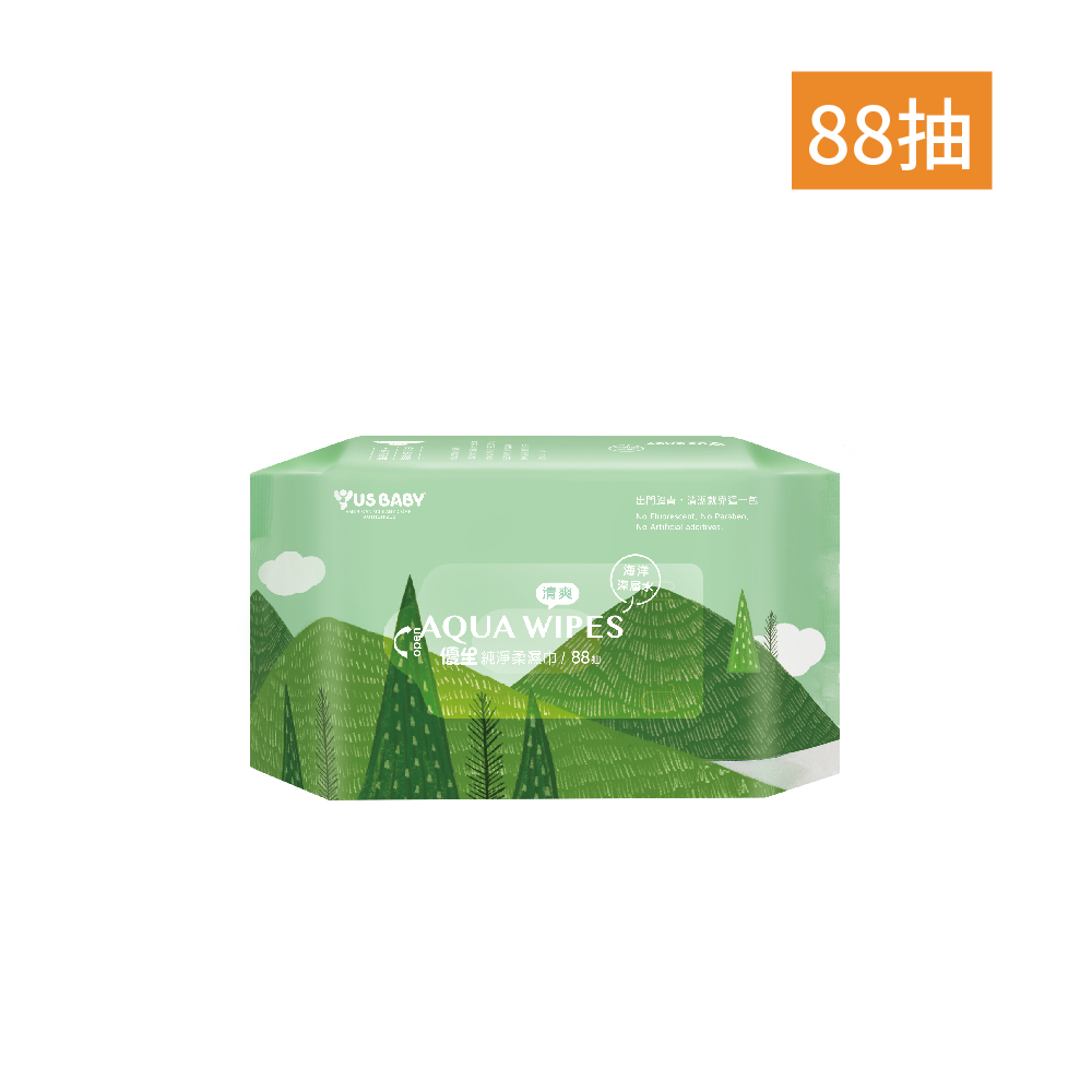 優生純淨柔濕巾88抽-清爽型, , large