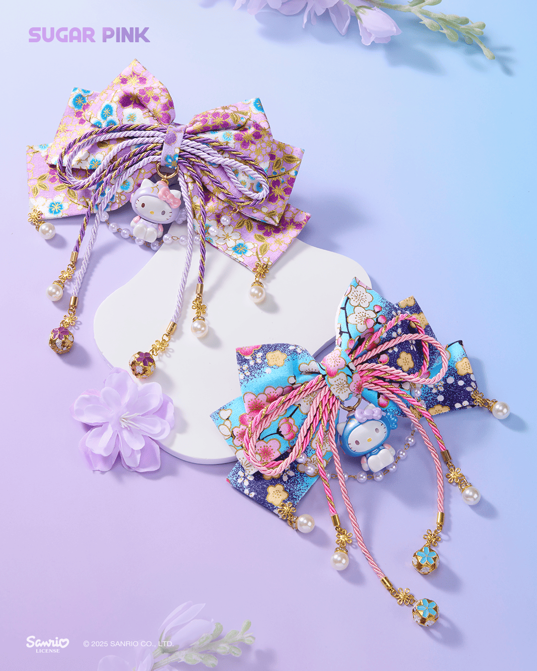 【際洋文化】Hello Kitty錦鯉花影系列萌趣豆, , large
