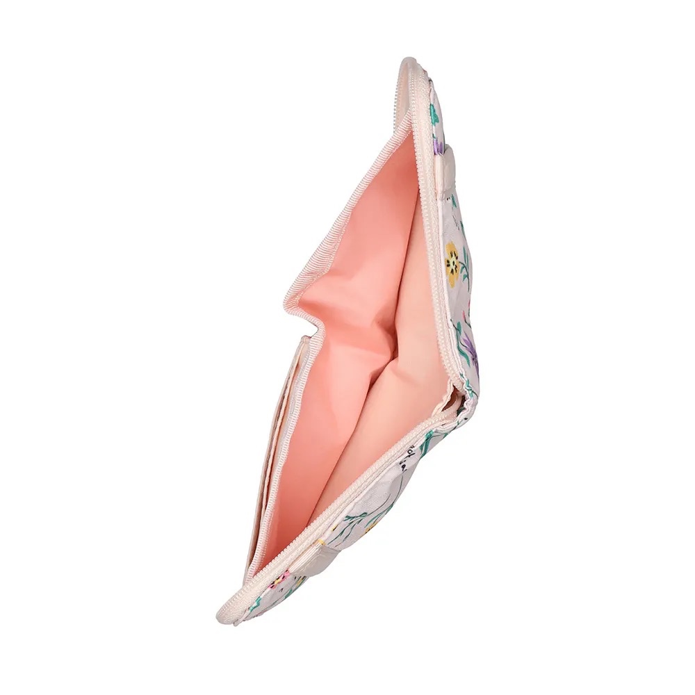 LeSportsac COMPACT ZIP WALLET 簡約拉鍊短夾 - 輕舞野花, , large