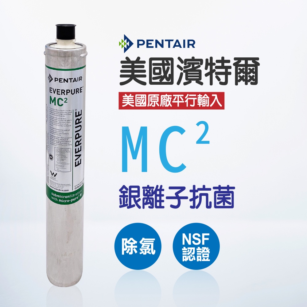 【麗水生活】EVERPURE 愛惠浦MC2濾心-美國原裝進口濾心 銀離子抑菌 餐飲業界用濾心, , large