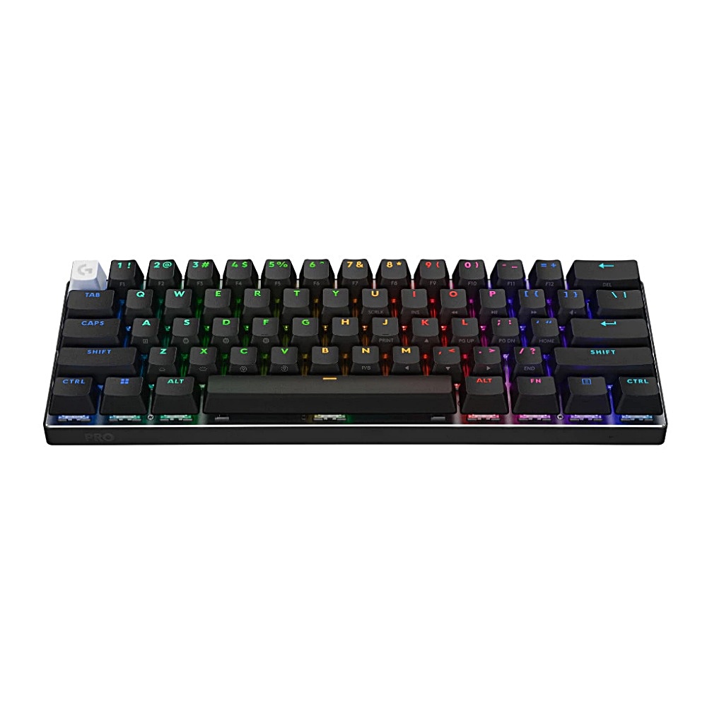 【 Logitech 羅技 】G Pro X 黑色 無線 職業機械式 60% 電競 鍵盤 觸感軸, , large