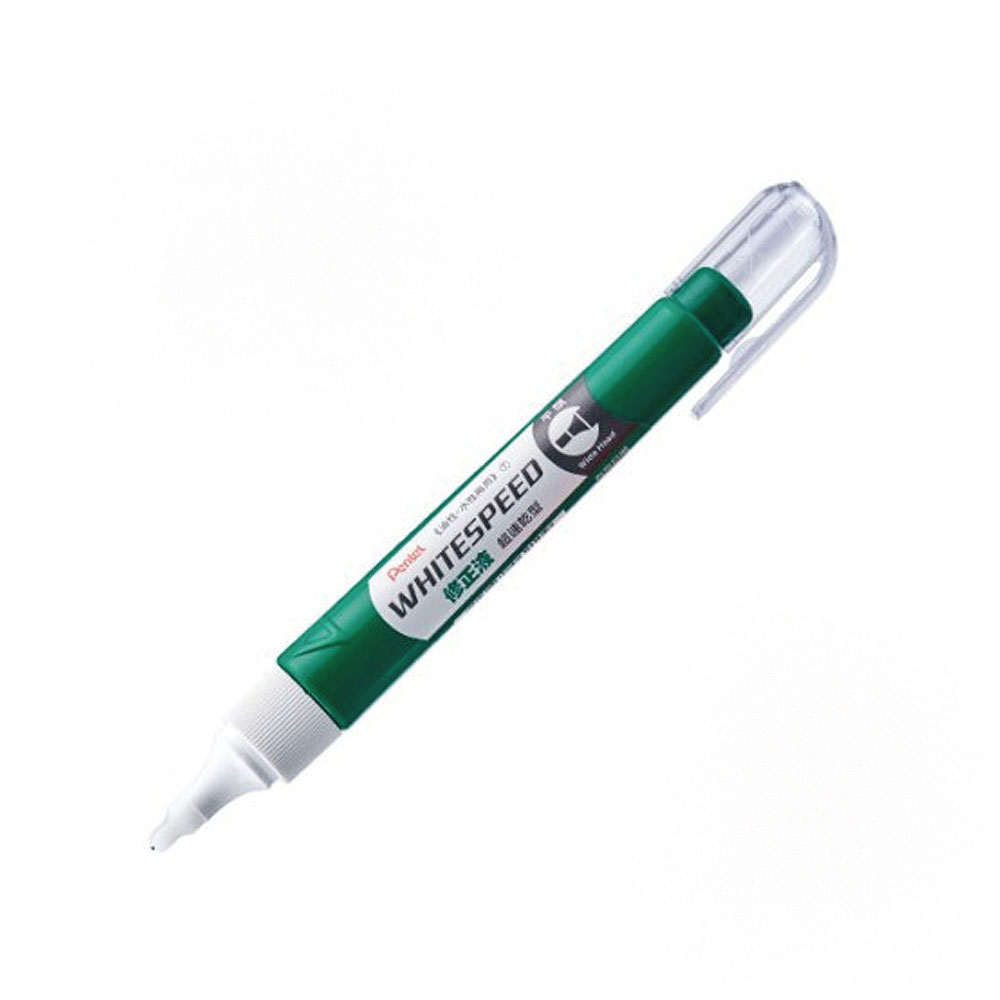 【Pentel 飛龍】WHITESPEED 超速乾平頭修正液 7ml /瓶 ZLH64-WT -, , large