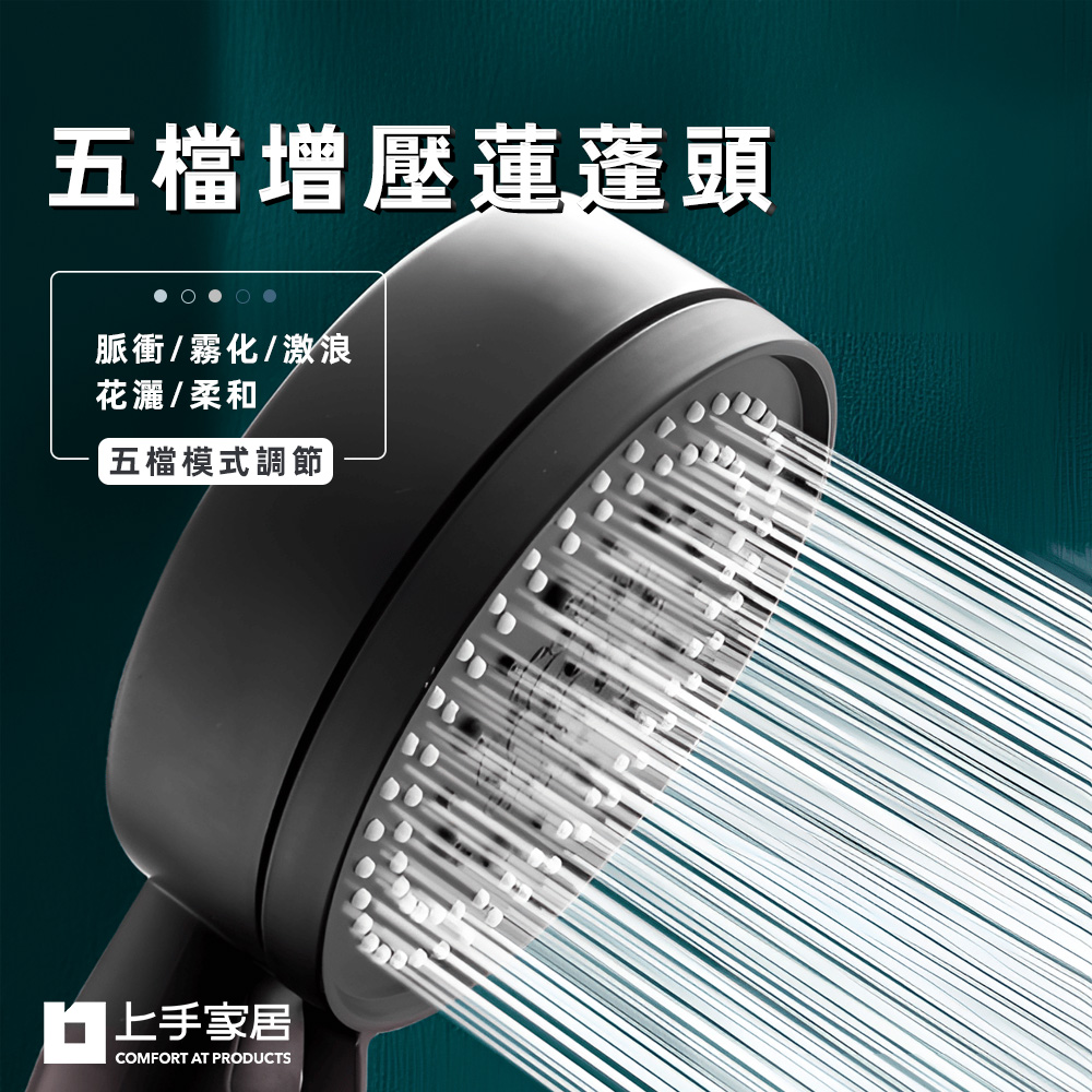 【上手家居】一鍵止水增壓蓮蓬頭-帶止水閥(花灑/過濾蓮蓬頭/加壓蓮蓬頭/花灑蓮蓬頭/按摩蓮蓬頭/淋浴蓮蓬頭), , large
