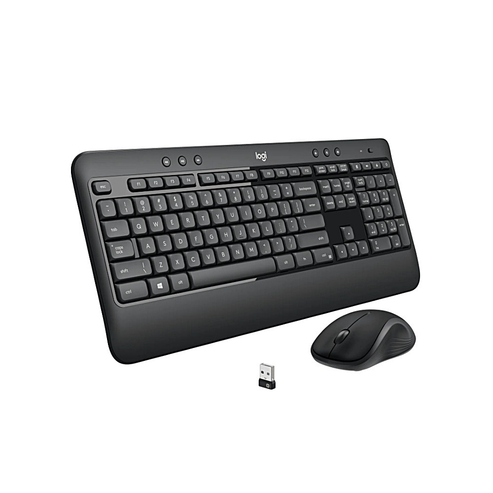 【 Logitech 羅技 】MK540 無線 鍵盤滑鼠組 纖薄設計 靜音按鍵, , large
