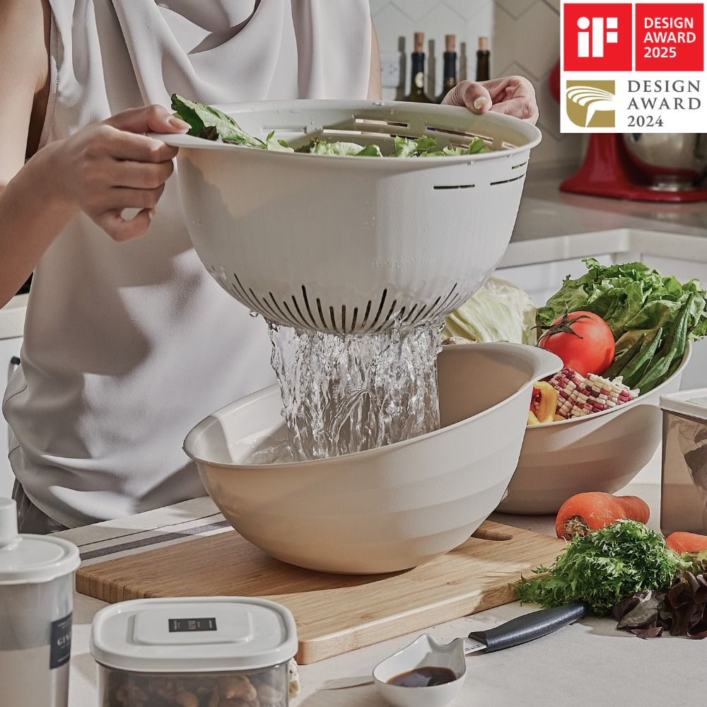 D&eacute;Su&iacute; Multiuse Colander Bowl Set, , large