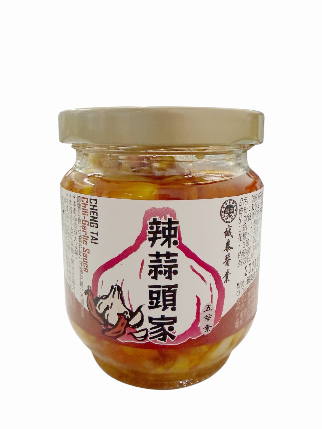 誠泰-辣蒜頭家180克x1罐, , large