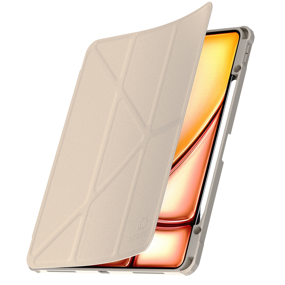 【HIPPORIZZ】iPad Air 13 吋、Pro 12.9吋 Origo 晶透筆槽防摔殼 星光色, , large