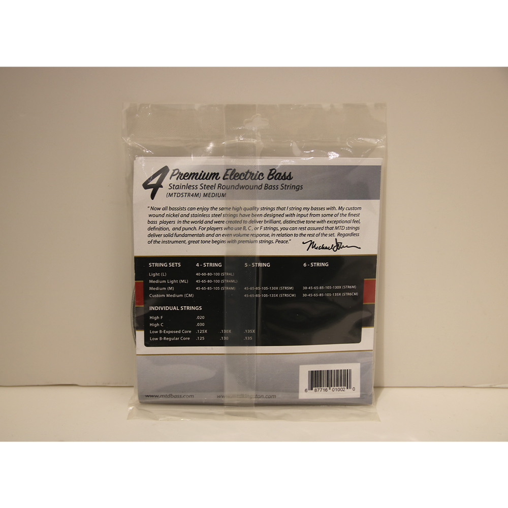 MTD MTSTR4M 45-105 貝斯弦 (不銹鋼)【敦煌樂器】, , large