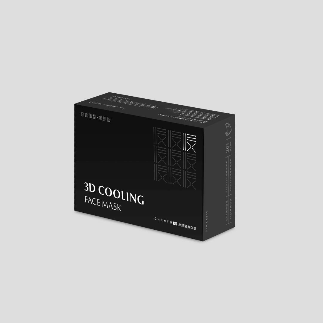 CHENYU 3D COOLING FACE MASK M 20Piece, , large