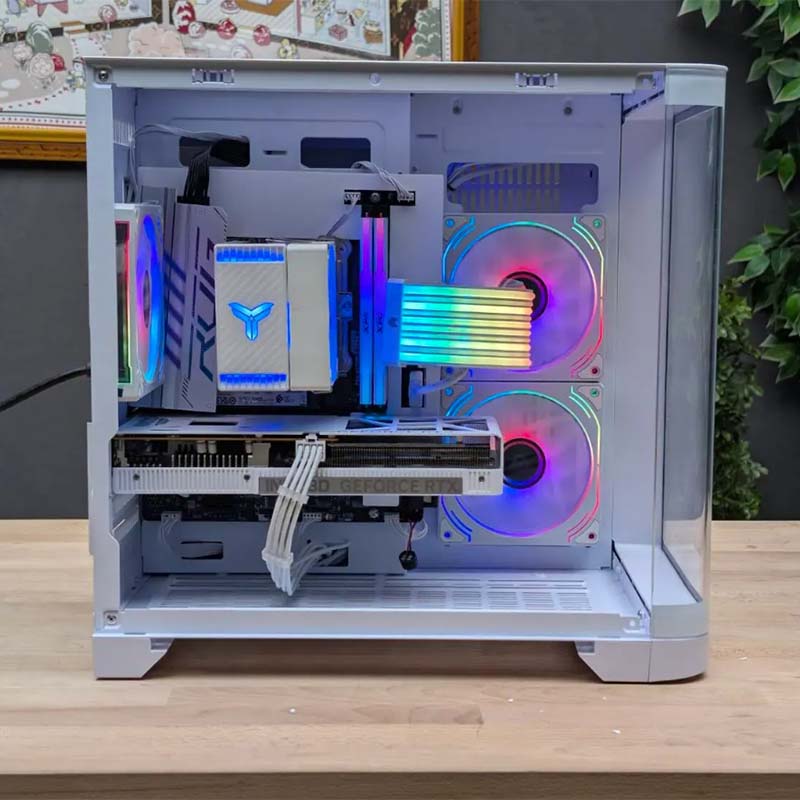 2026推薦便宜電競Ai主機 白⭐i5-14400F+RTX5060⭐5天出貨( B製程 ), , large