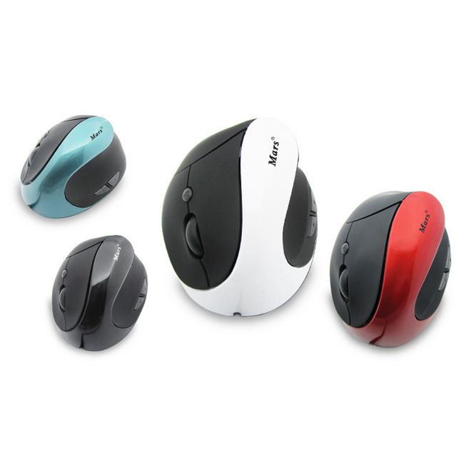 ER-W101 Mars Professional Ergonomic Vertical Wireless Mouse, , large