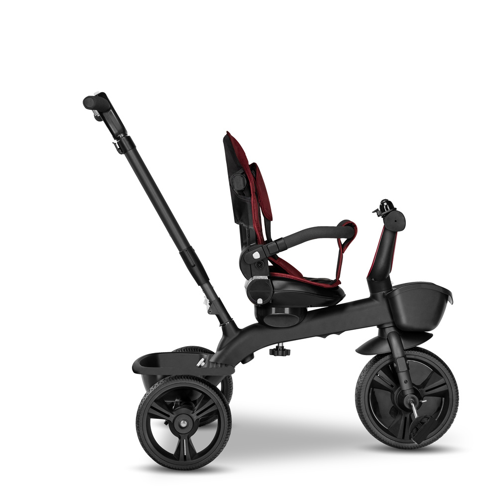 【Lionelo】豪華手推幼兒童三輪車 Kori (勃根地酒紅), , large