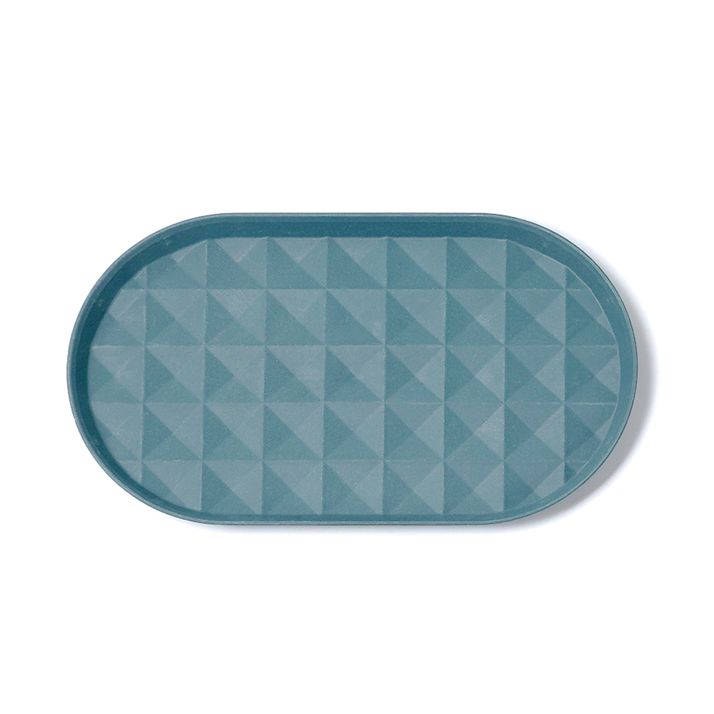 re-ing Bamboo Fiber Plates-3Piece Long plates-Teal, , large