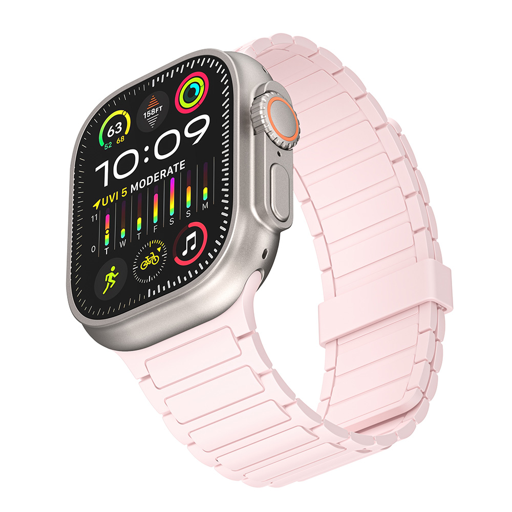 【HIPPORIZZ】Magnix 磁吸錶帶 Apple Watch (42/44/45/46/49mm) 櫻花粉, , large