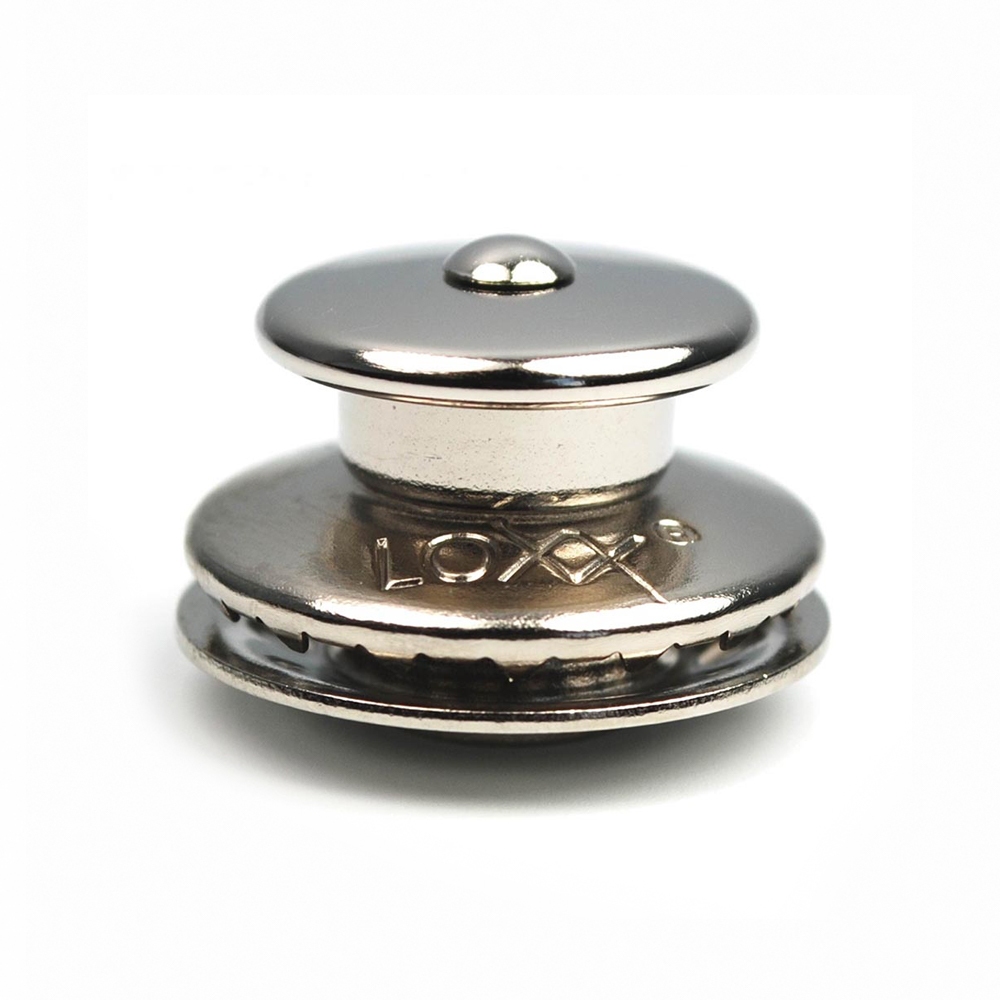 LOXX E-NICKEL-XL 安全背帶扣 鍍鉻銀色 (厚背帶款)【敦煌樂器】, , large
