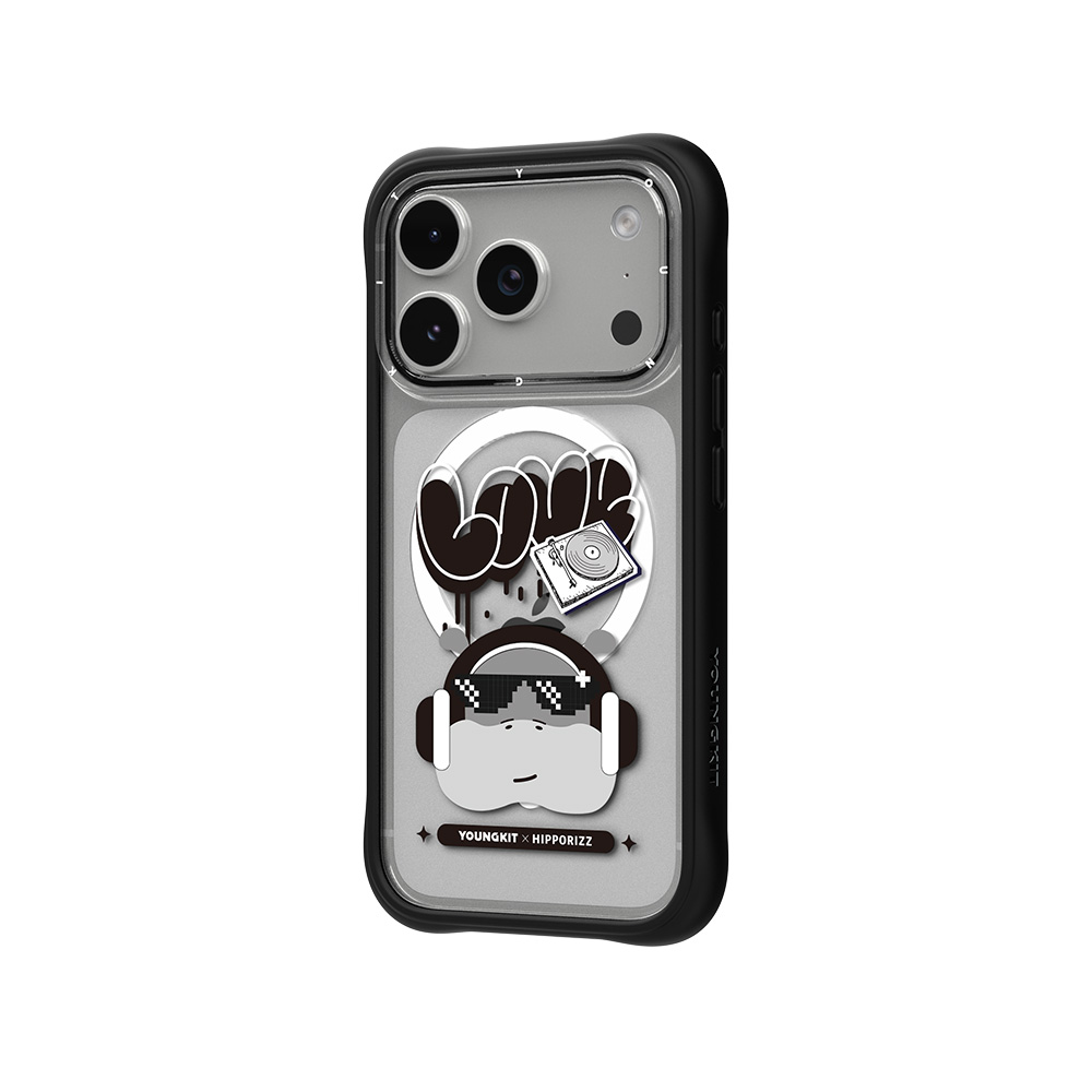 【HIPPORIZZ】iPhone 17 Pro Youngkit Swapit 嘻哈河馬矽膠磁吸保護殼, , large