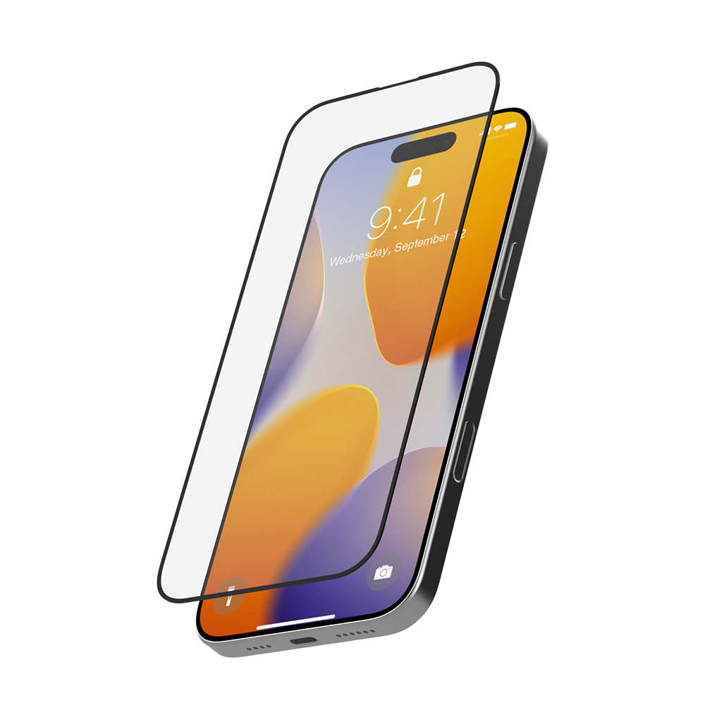 【HIPPORIZZ】iPhone 16 Zircon高透鋼化玻璃手機螢幕保護貼, , large