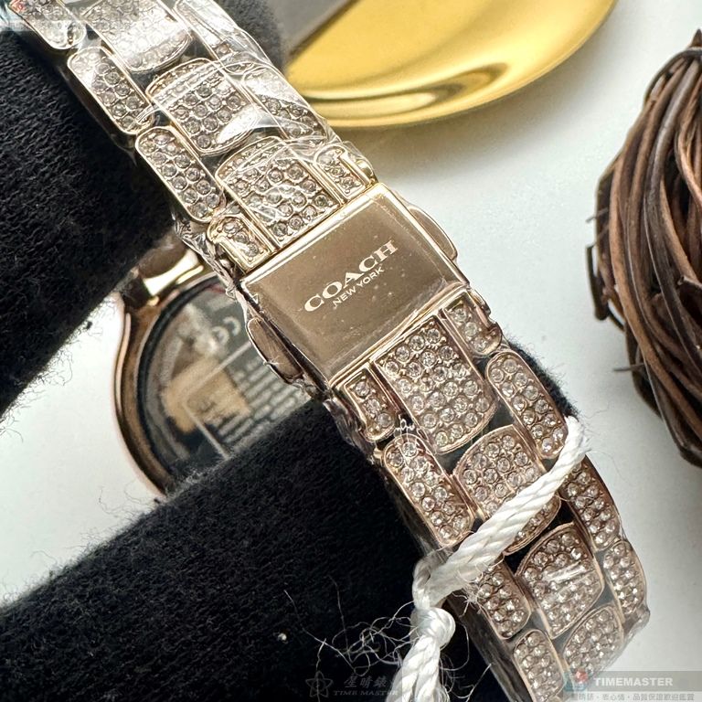 [星晴錶業]COACH手錶,32mm,CH00282玫瑰金色錶面玫瑰金錶殼玫瑰金色精鋼錶帶款, , large