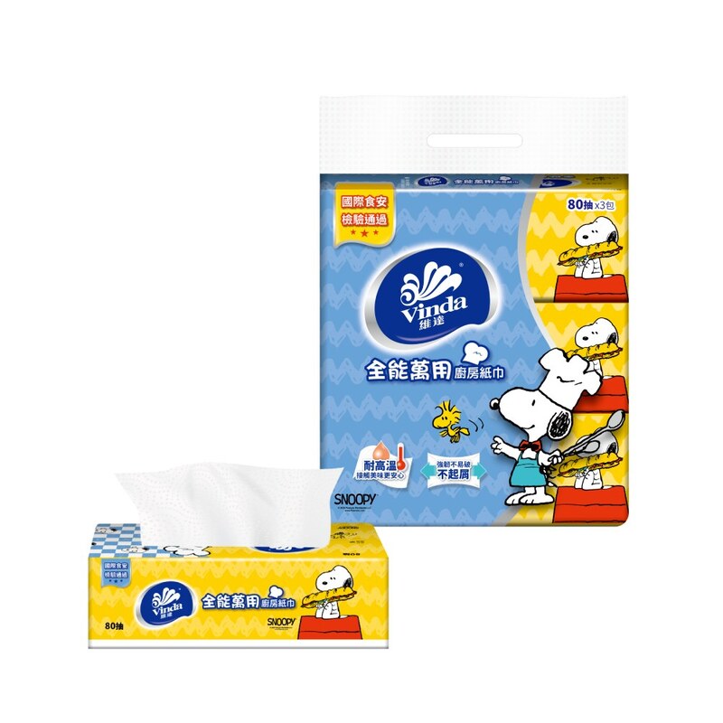 維達全能萬用廚房紙巾-抽取式, , large