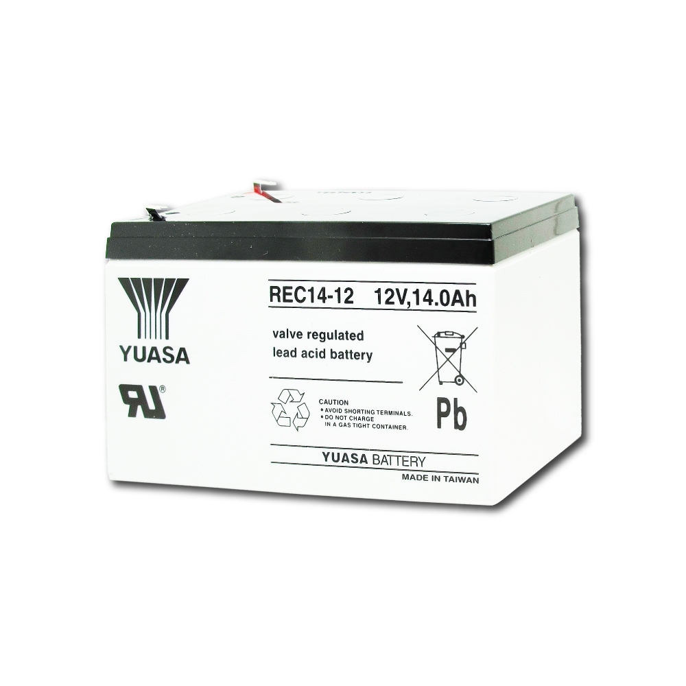 團購【YUASA】 REC14-12 (4顆/箱) 鉛酸電池12V14Ah~ 電動車 電動自行車 電動摩托車 電動四輪車 代步車, , large