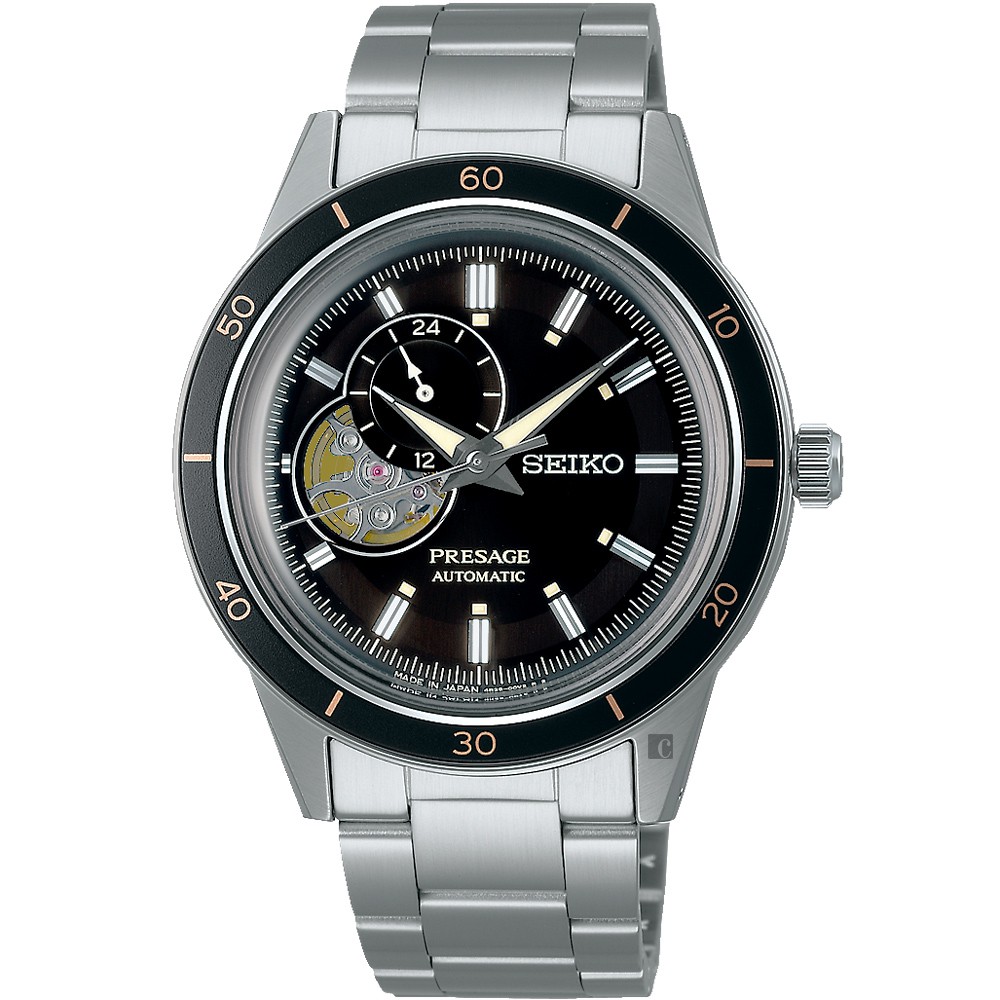 SEIKO 精工 Presage Style60&rsquo;s系列機械錶 4R39-00Z0D/SSA425J1, , large