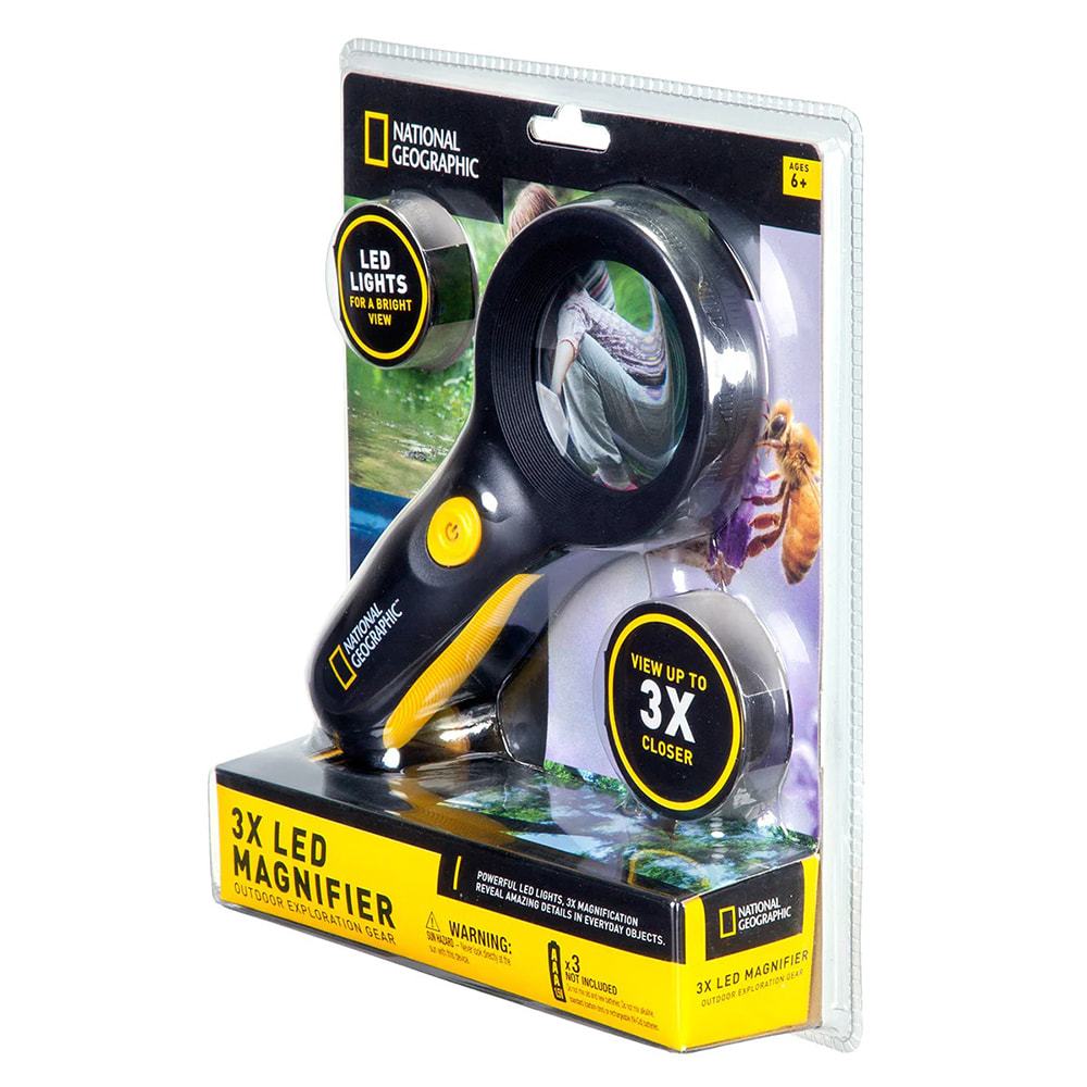 NATIONAL GEOGRAPHIC 國家地理 3倍 LED 放大鏡, , large