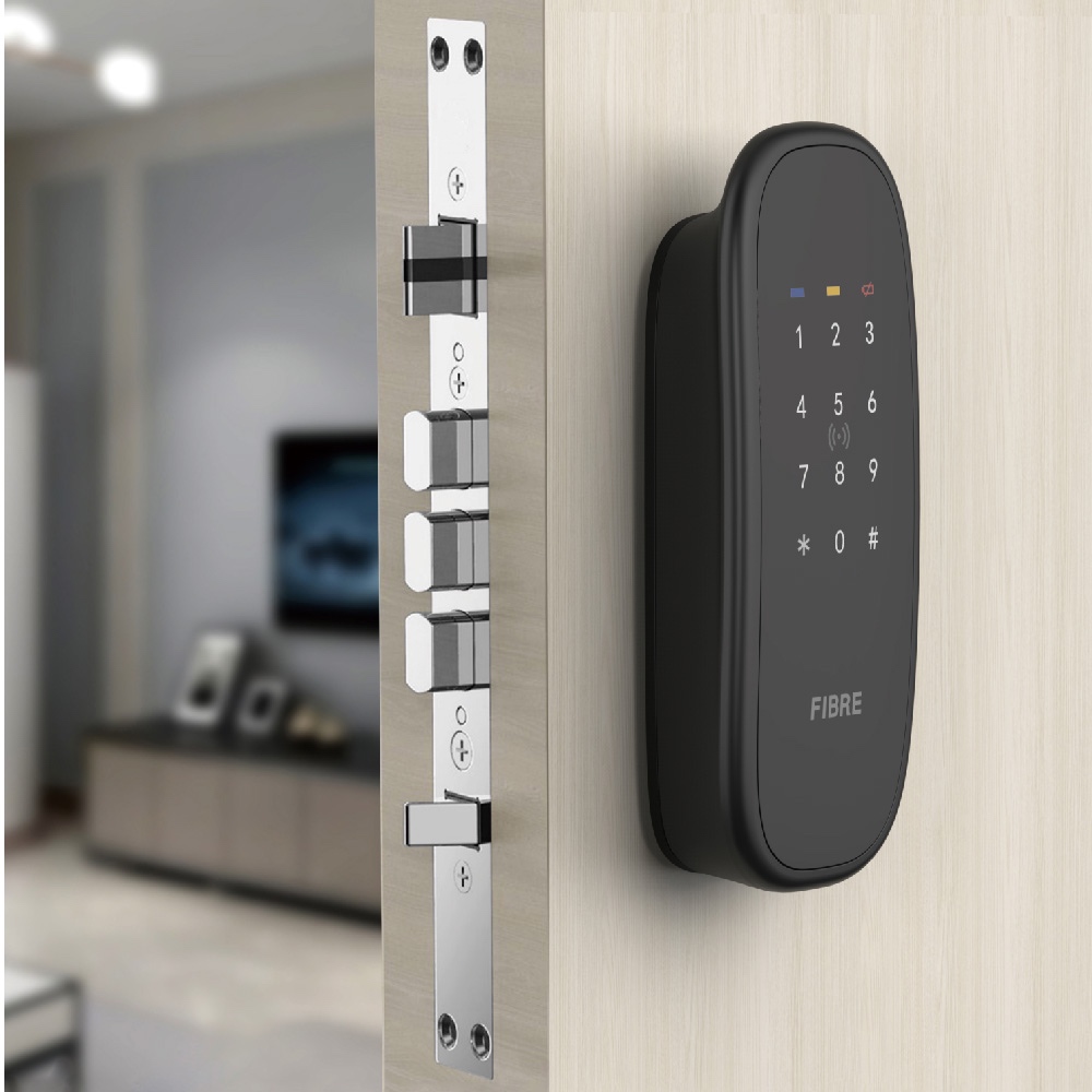 【FIBREKEY  FB95SE Lockcase】FIBREKEY/APP/CARD/PASSCODE/KEY SMART LOCK, , large